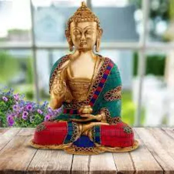 Brass Buddha Statue 